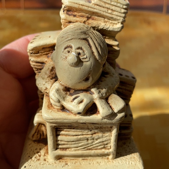 Vintage 1966 Paula ”I like my job it’s the work I Hate” Sculpture Statue - Picture 5 of 5